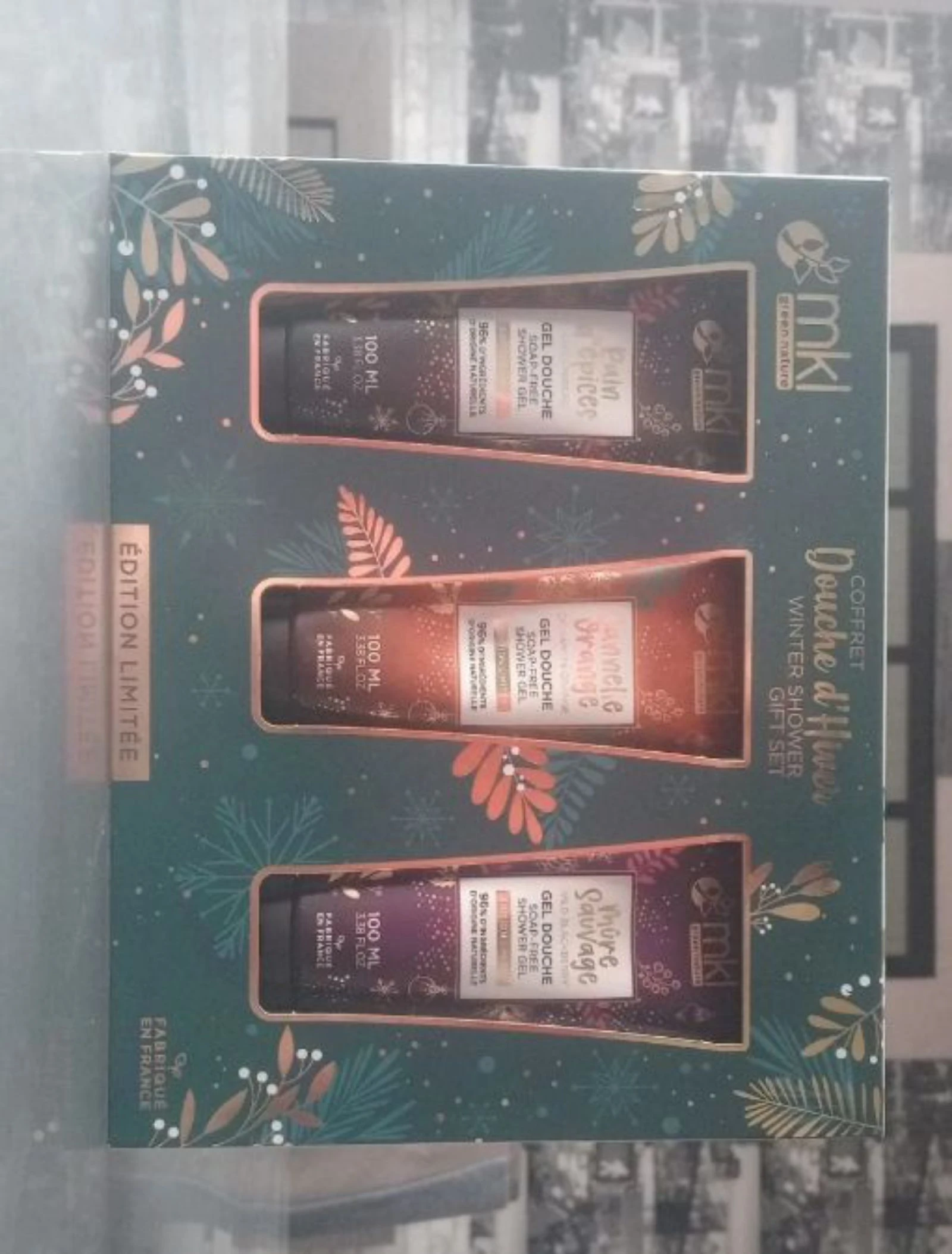 Coffret gel douche hiver 